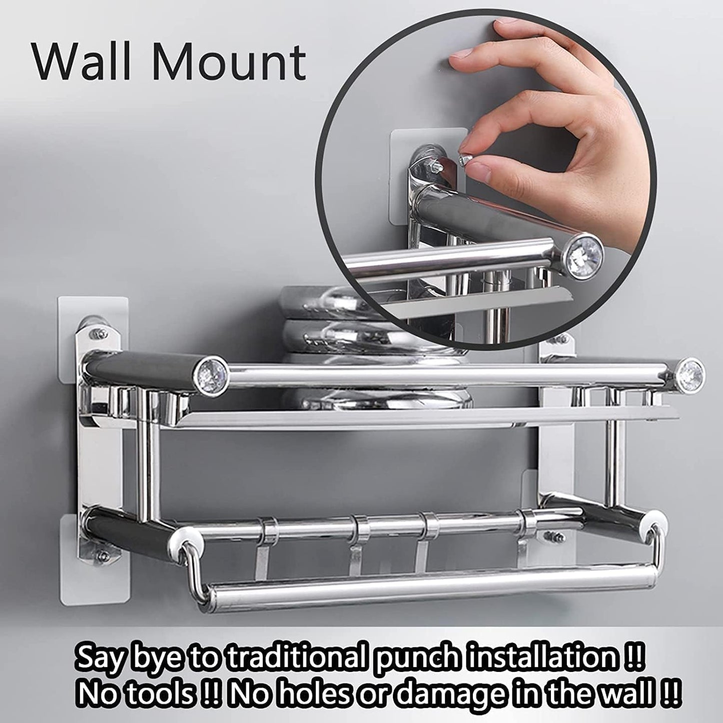Adhesive Screw Wall Hooks