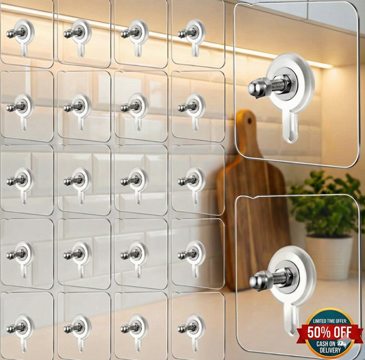 Adhesive Screw Wall Hooks